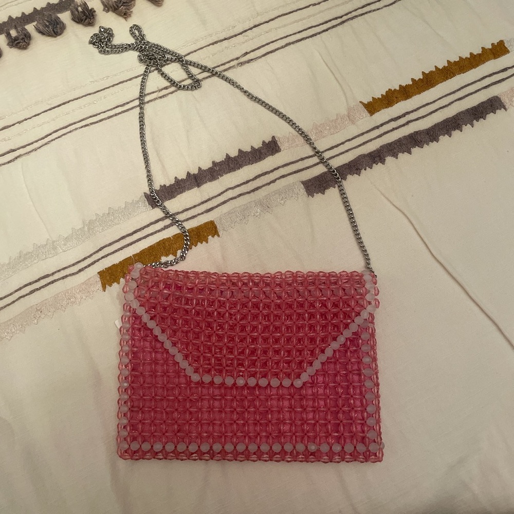 Trouvé beaded purse
